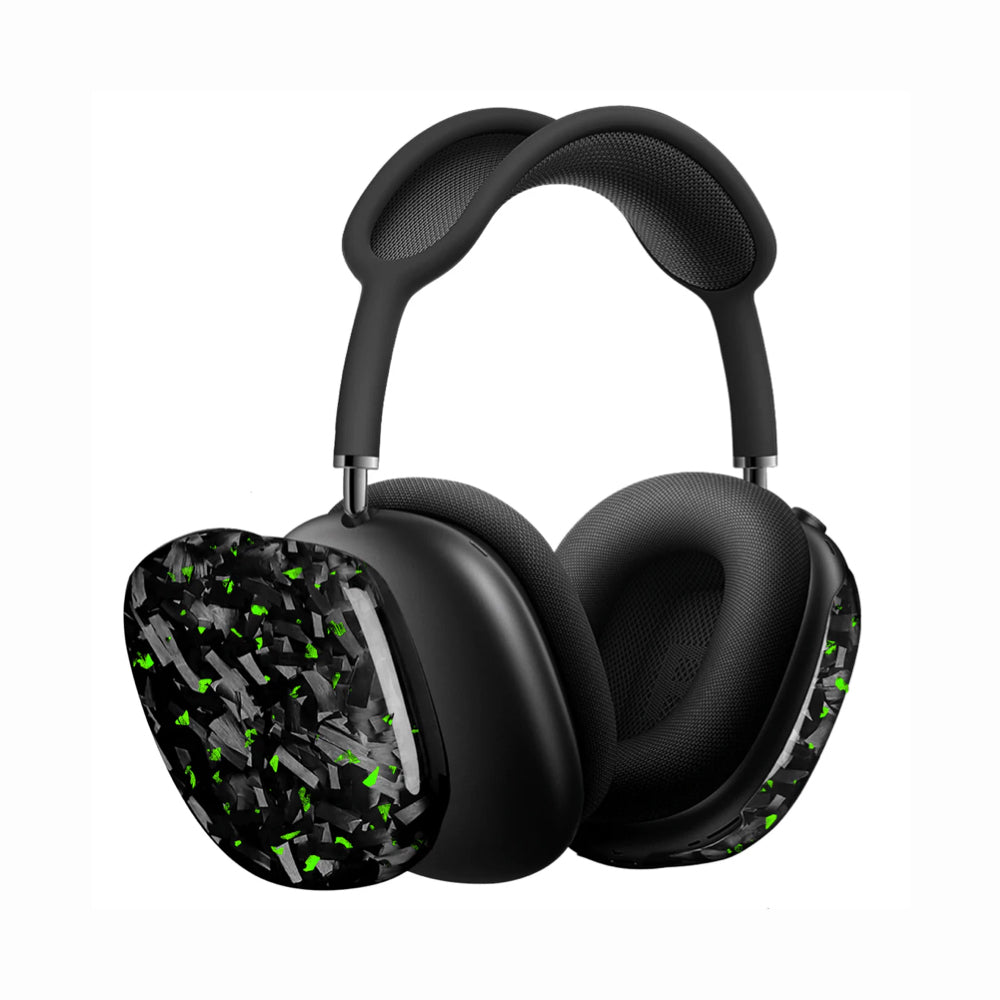 Apple AirPods Max | Green Flake Forged Carbon Fiber Case