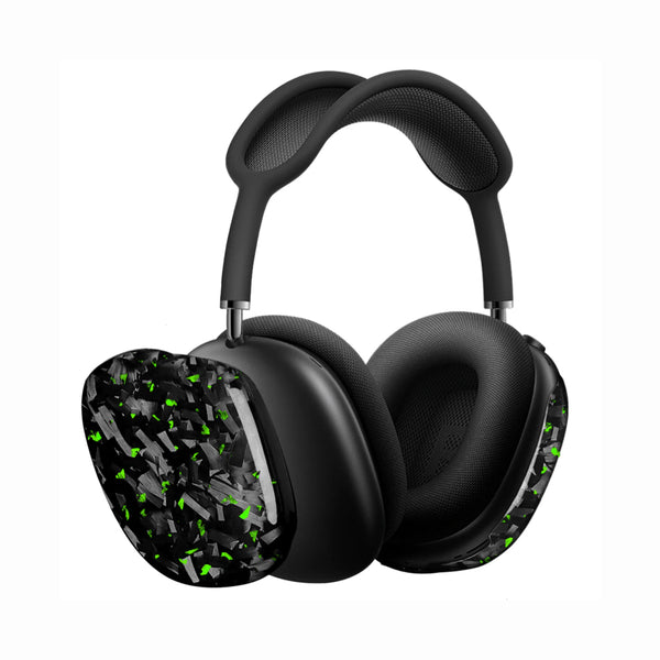 Apple AirPods Max | Green Flake Forged Carbon Fiber Case