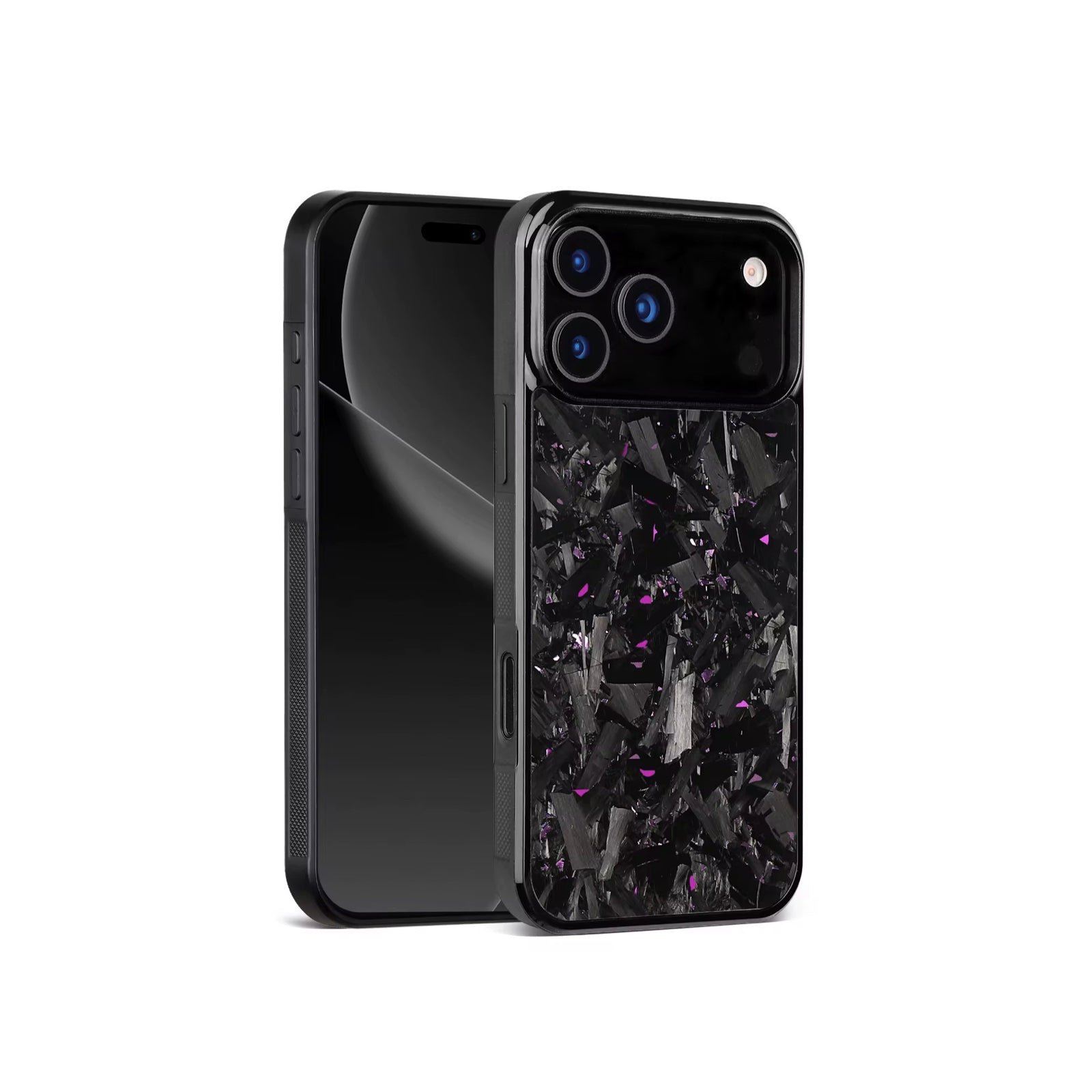 VANTA Series - Forged Carbon Fiber iPhone Case - Black | Green