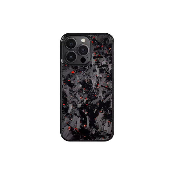 Forged Carbon Fiber iPhone Case V2 - Red