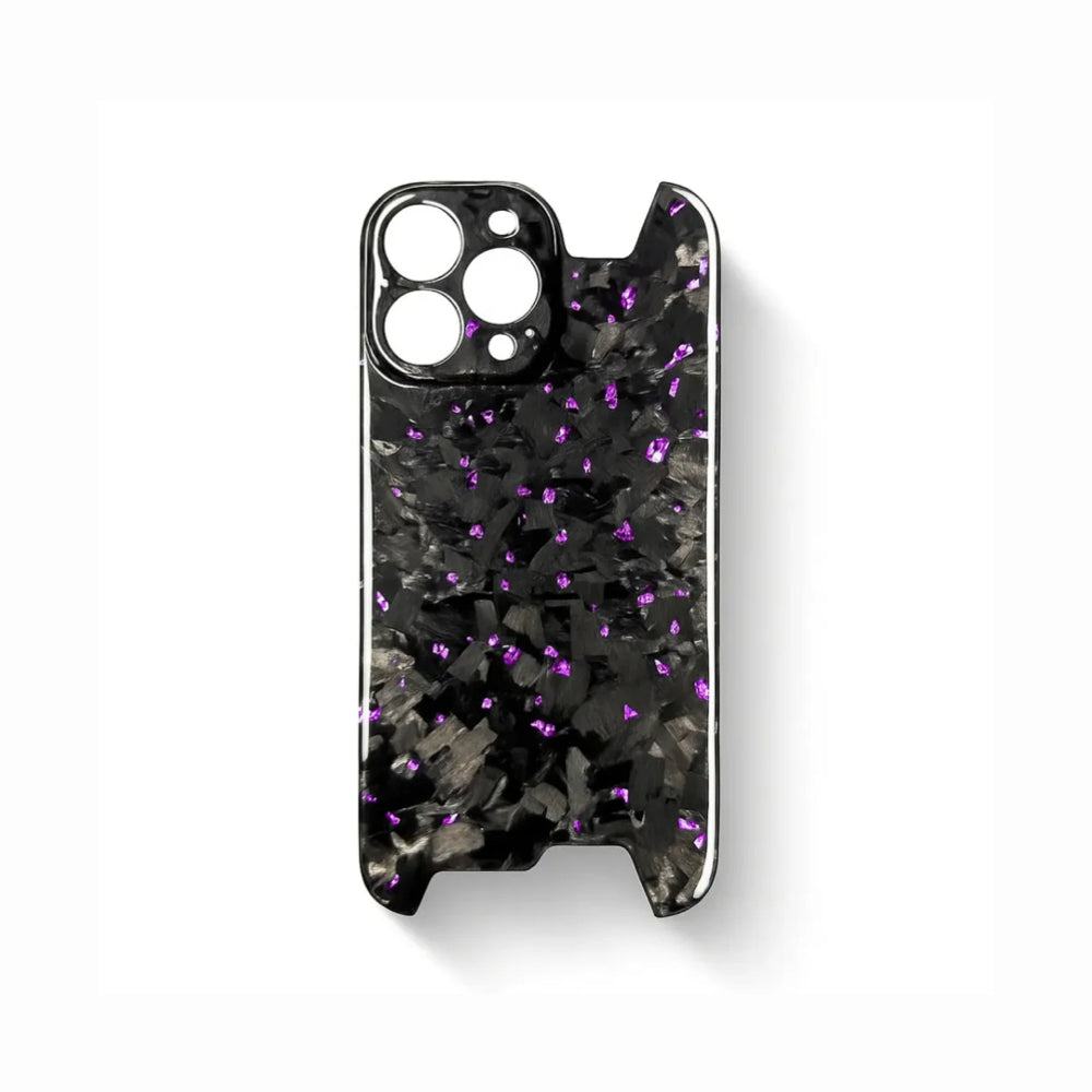 Forged Carbon Fiber iPhone Case V3 - Purple