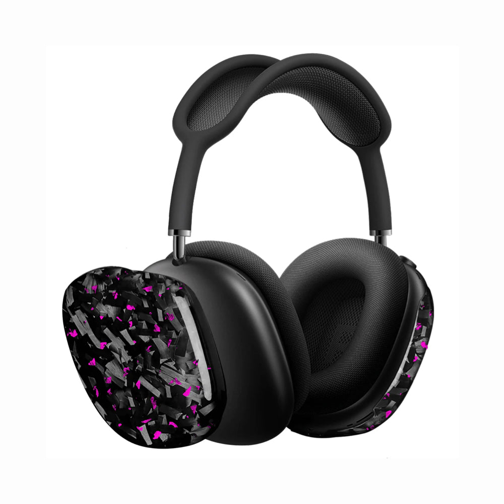 Apple AirPods Max | Pink Flake Forged Carbon Fiber Case