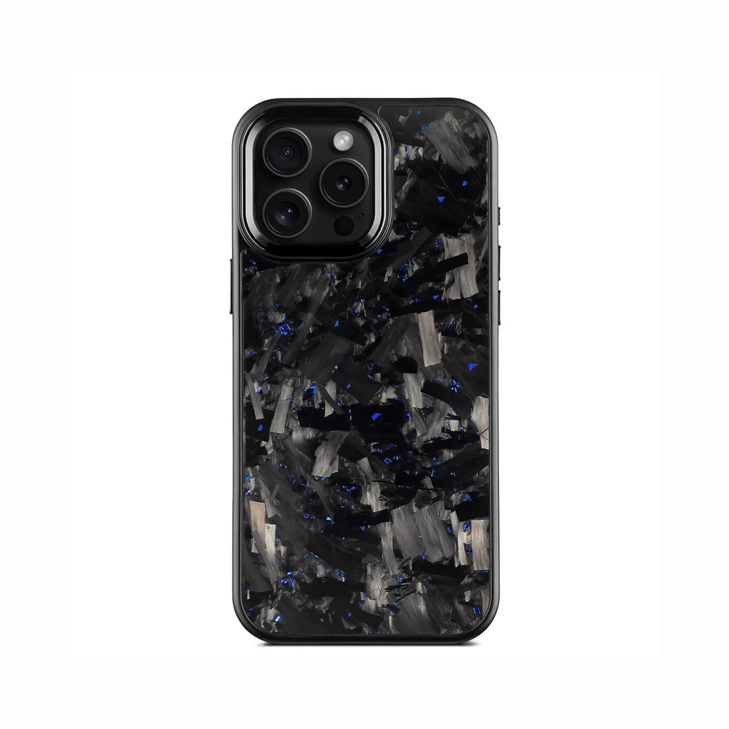 VANTA Series - Forged Carbon Fiber iPhone Case - Black | Blue