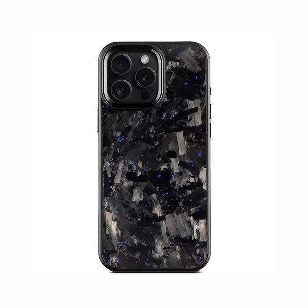VANTA Series - Forged Carbon Fiber iPhone Case - Black | Blue