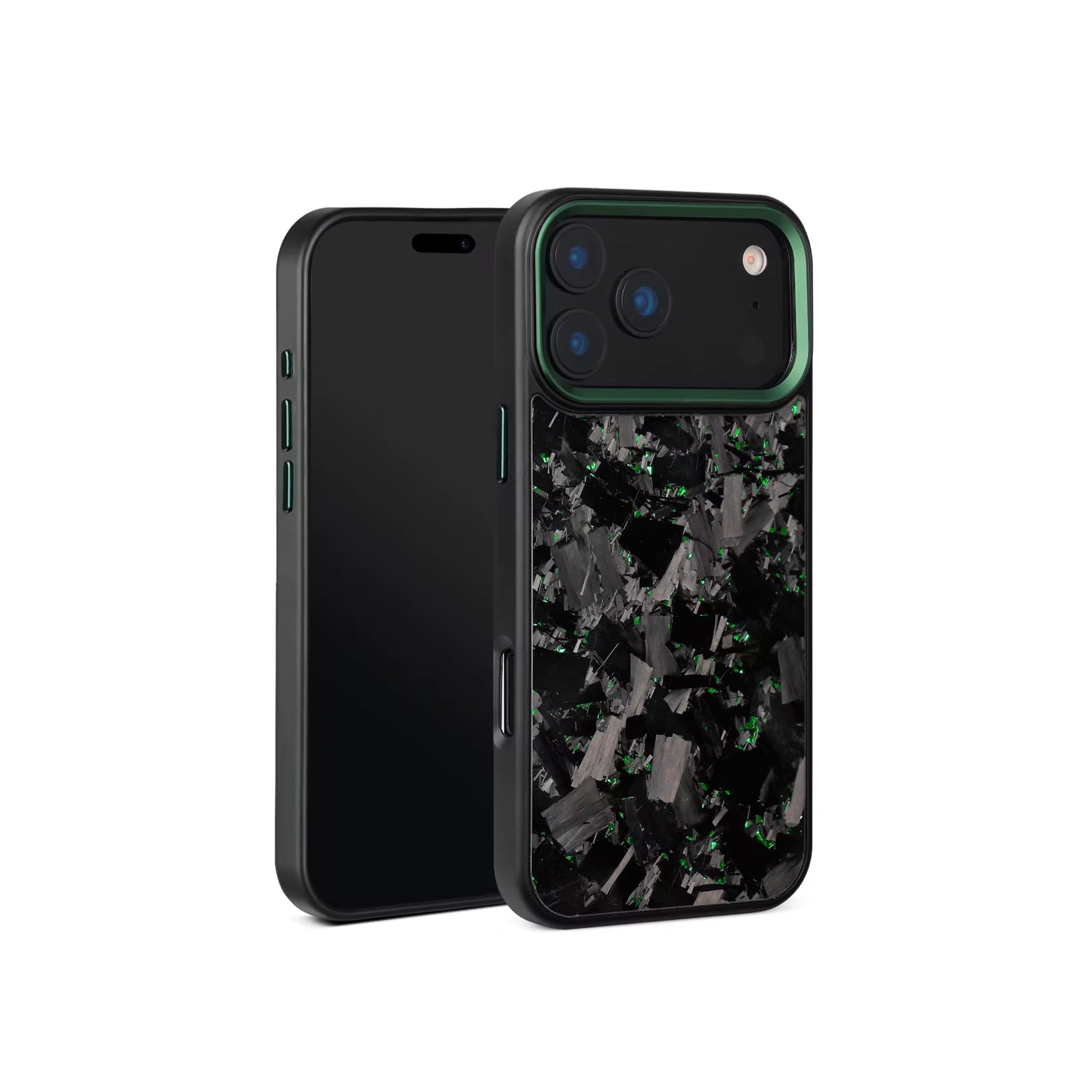 VANTA Series - Forged Carbon Fiber iPhone Case - Green | Green
