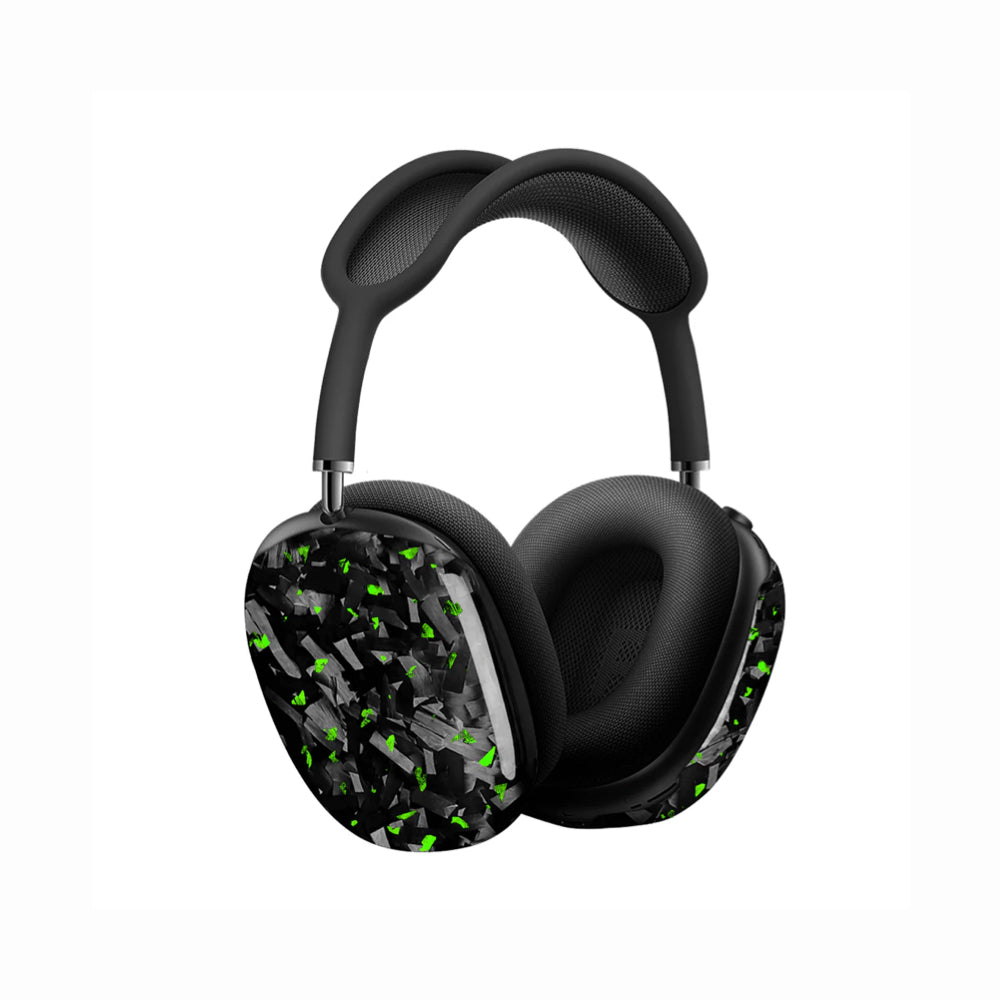 Apple AirPods Max | Green Flake Forged Carbon Fiber Case