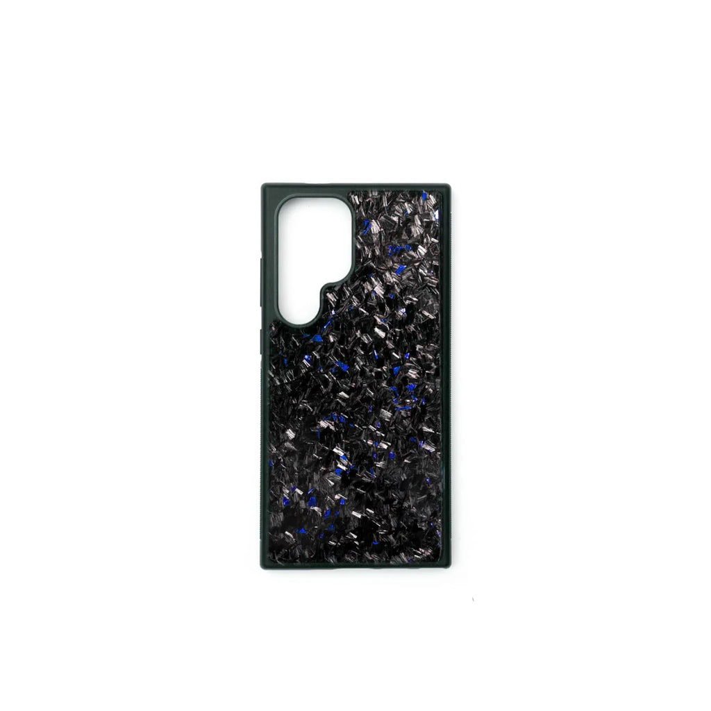 Samsung S Series Forged Carbon Fiber Phone Case - Blue