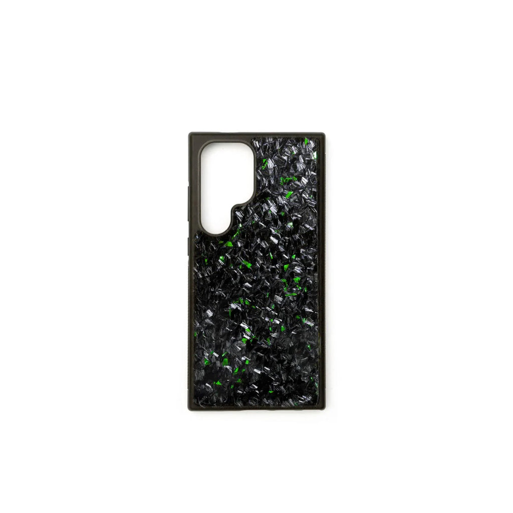 Samsung S Series Forged Carbon Fiber Phone Case - Green