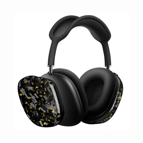 Apple AirPods Max | Gold Flake Forged Carbon Fiber Case