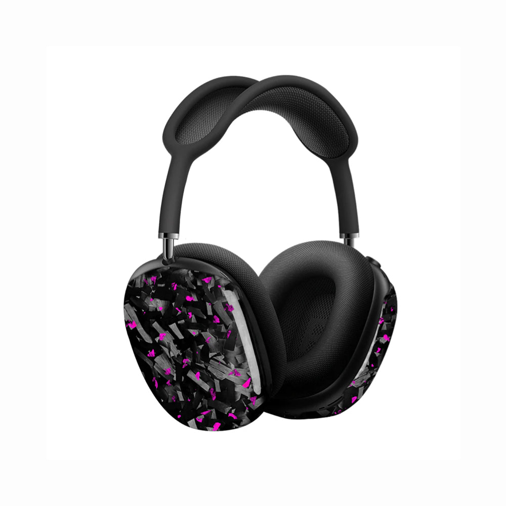 Apple AirPods Max | Pink Flake Forged Carbon Fiber Case