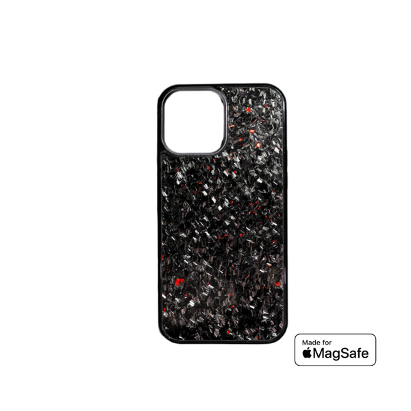 Forged Carbon Fiber iPhone Case - Red