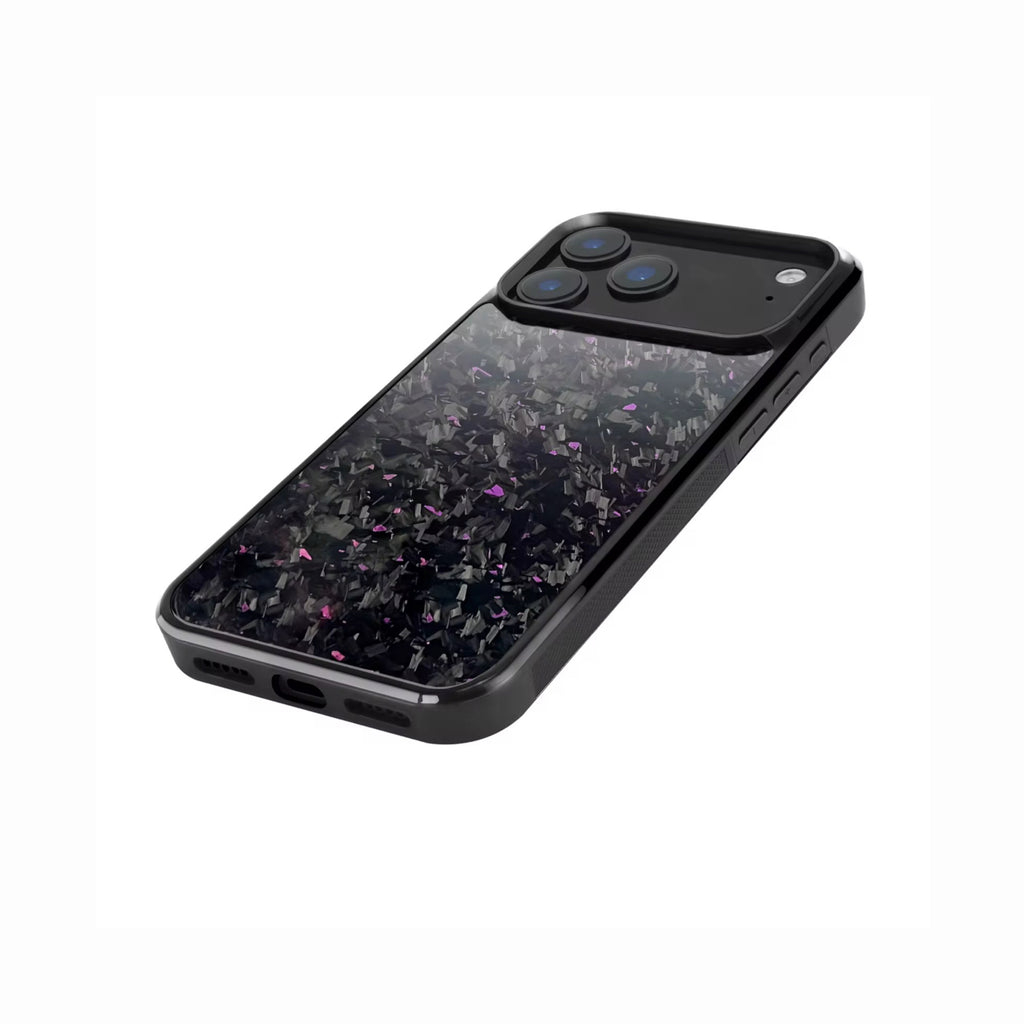 Forged Carbon Fiber iPhone Case - Pink