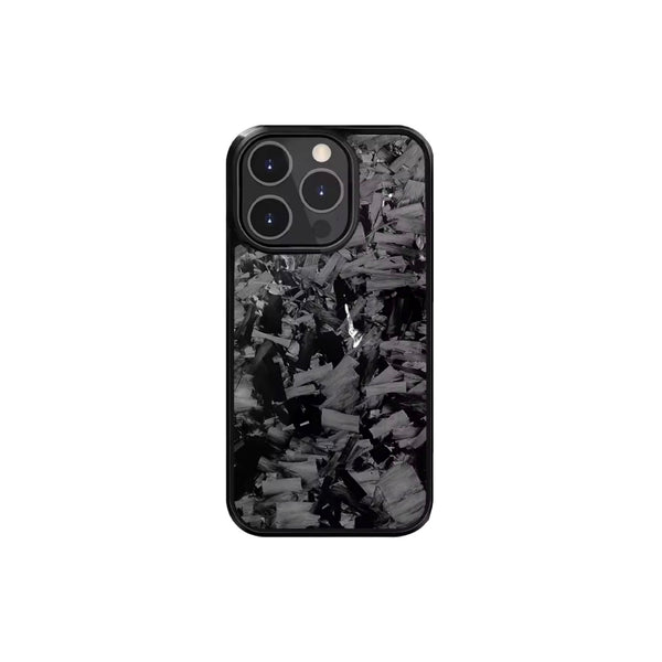 Forged Carbon Fiber iPhone Case V2 - Black