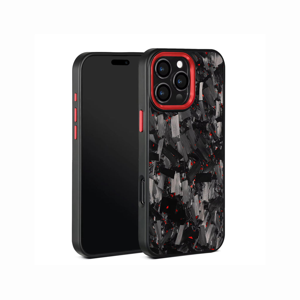 VANTA Series - Forged Carbon Fiber iPhone Case - Red | Red