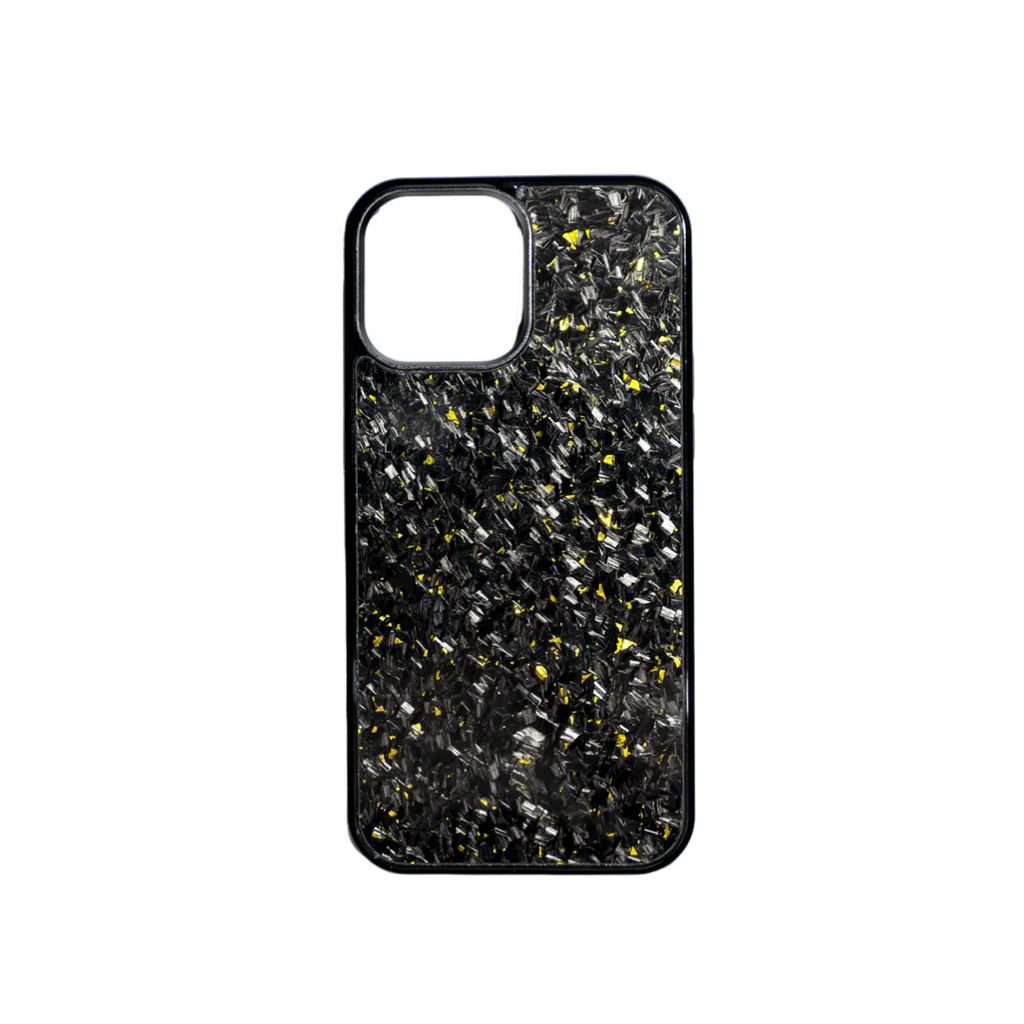 Forged Carbon Fiber iPhone Case - Gold