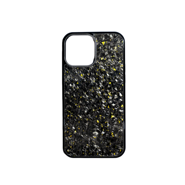 Forged Carbon Fiber iPhone Case - Gold
