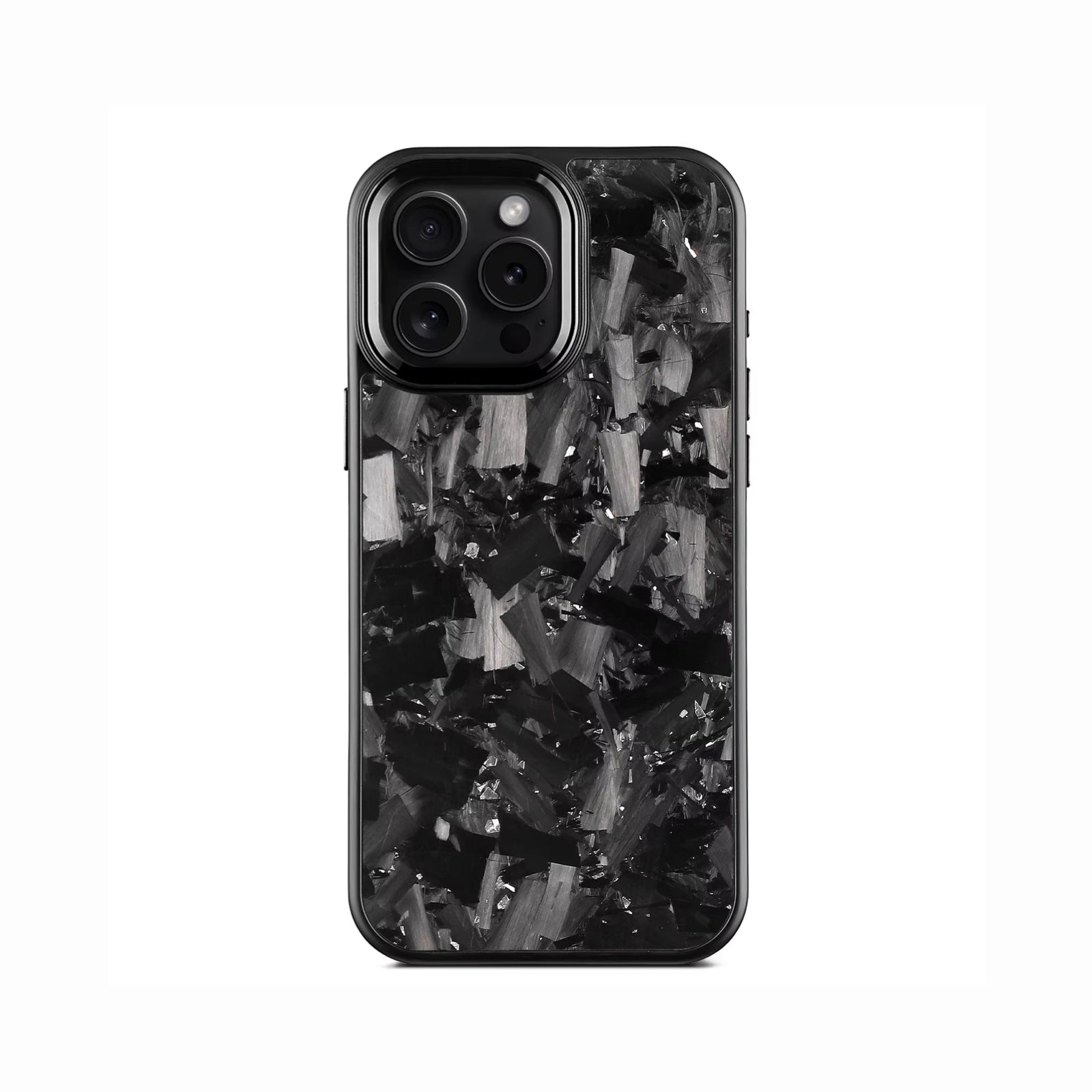 VANTA Series - Forged Carbon Fiber iPhone Case - Black | Silver
