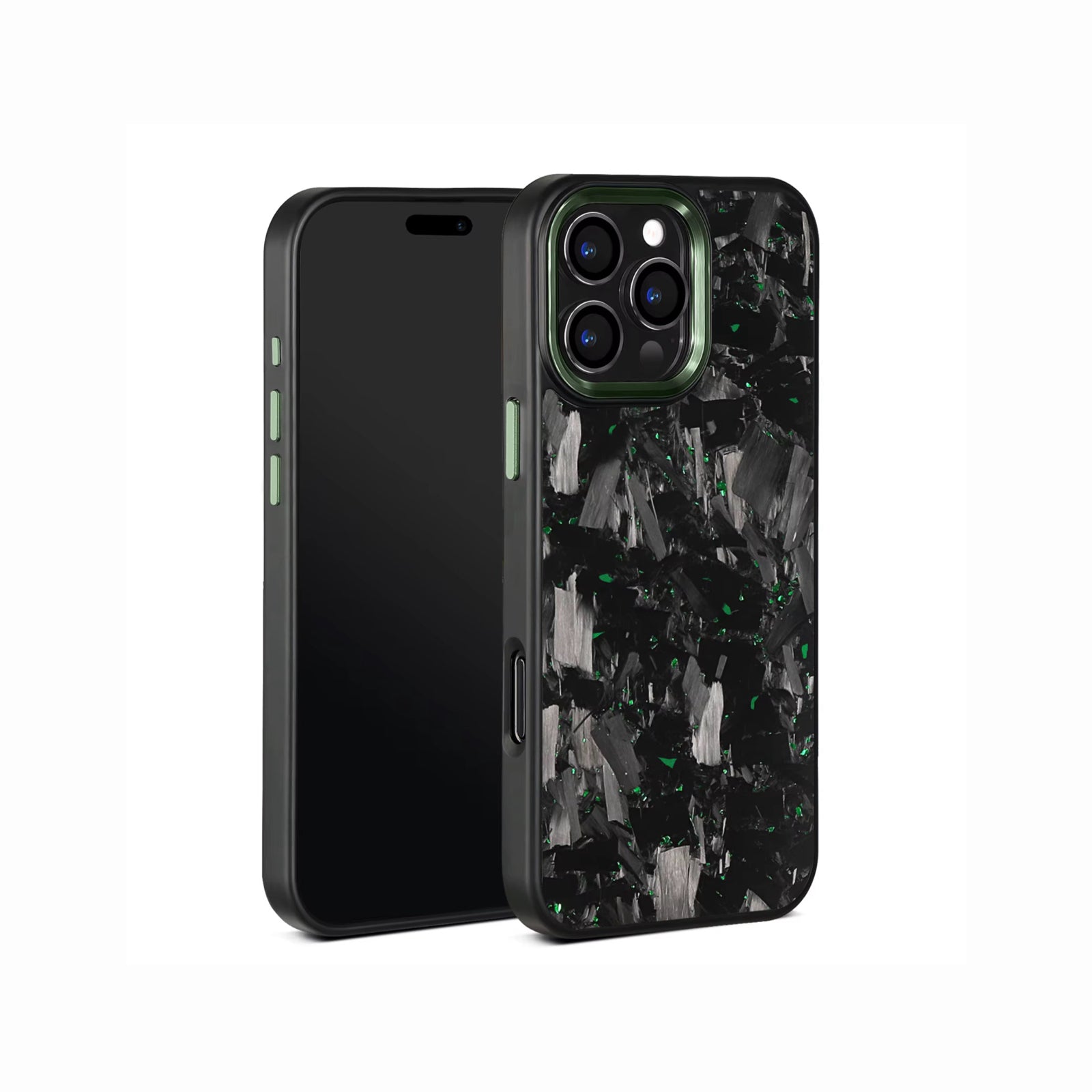 VANTA Series - Forged Carbon Fiber iPhone Case - Green | Green