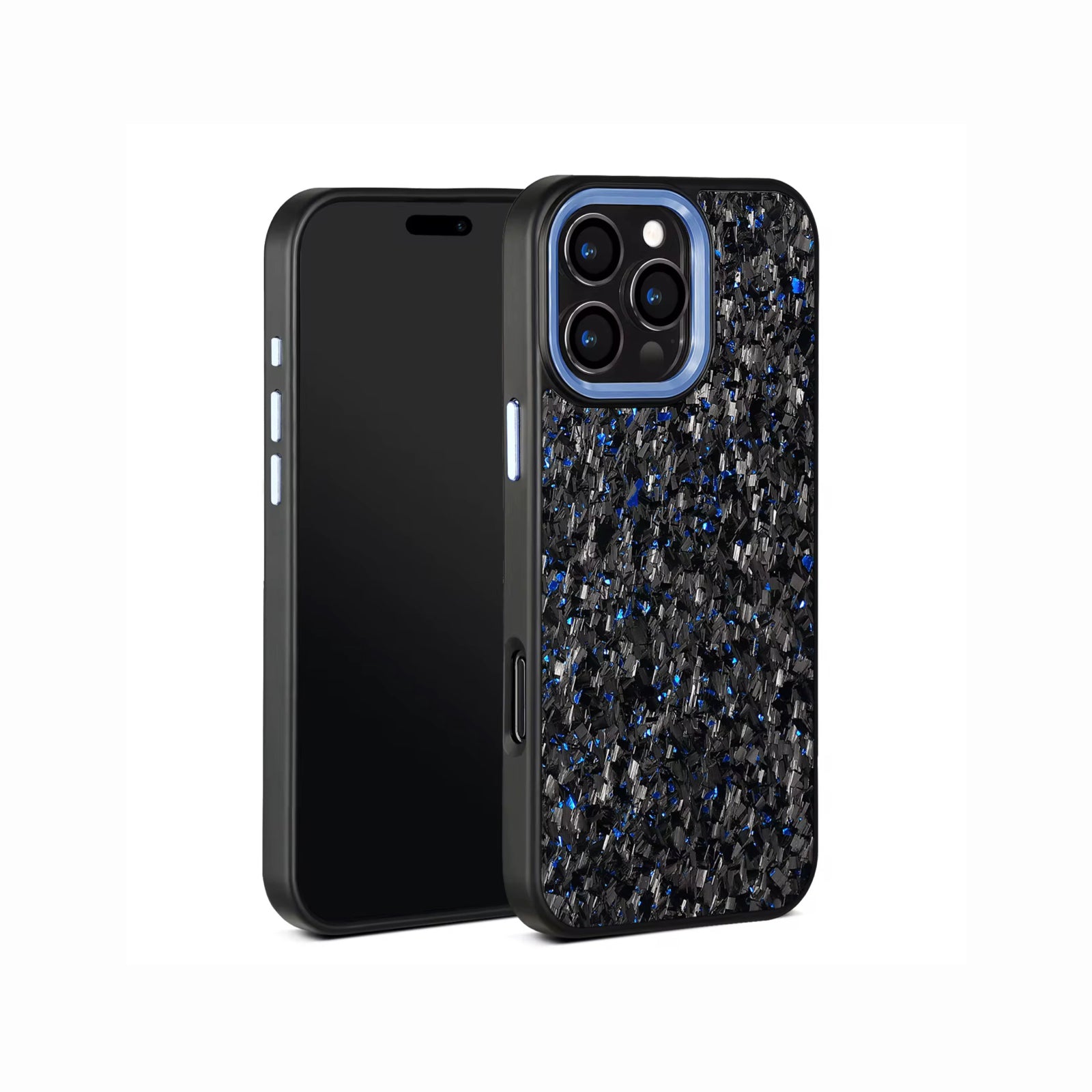 VANTA Series - Forged Carbon Fiber V2 iPhone Case - Blue | Blue
