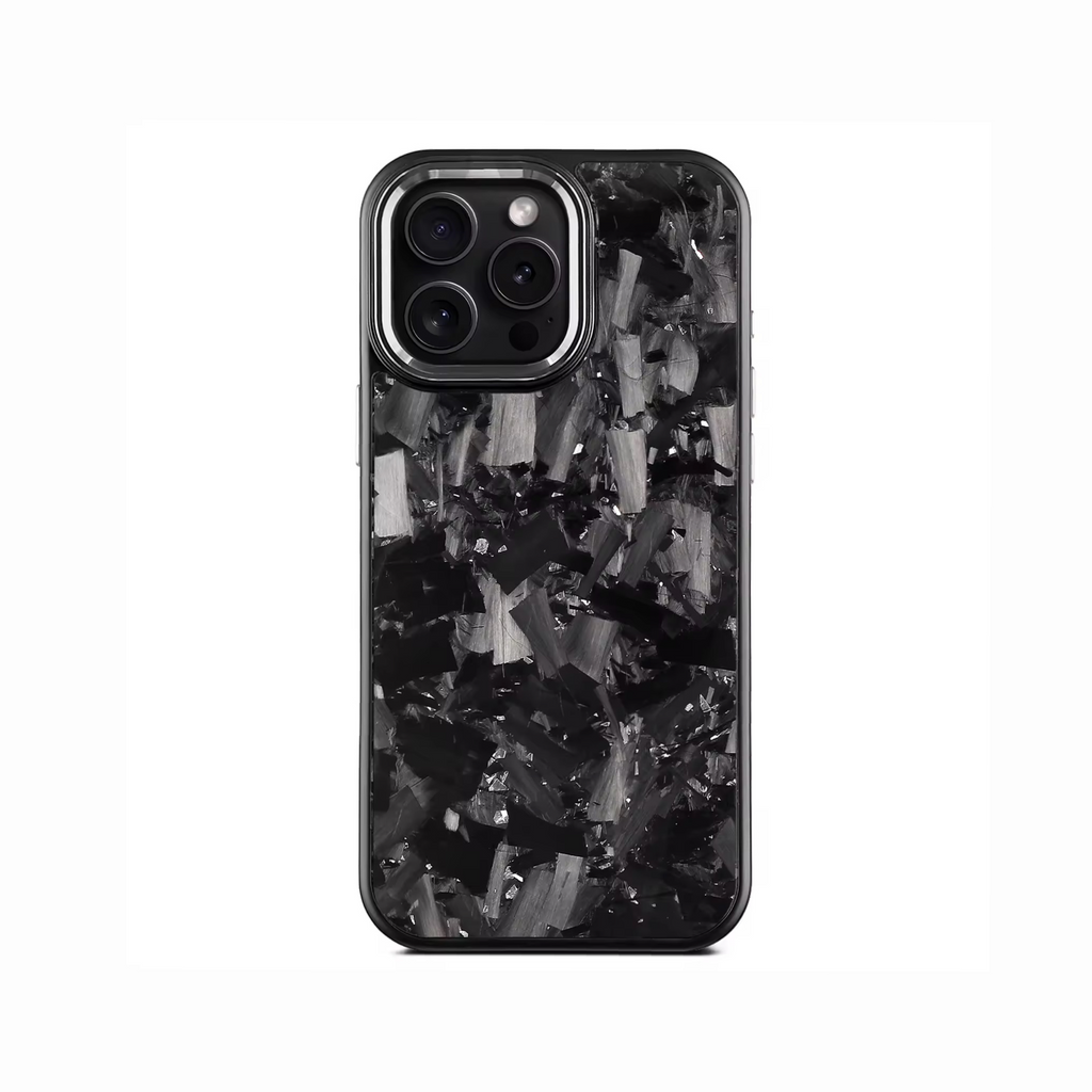 VANTA Series - Forged Carbon Fiber iPhone Case - Silver | Silver