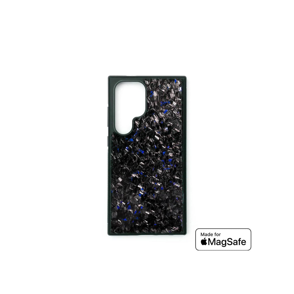 Samsung S Series Forged Carbon Fiber Phone Case - Blue
