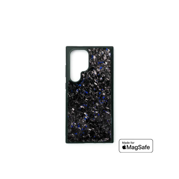 Samsung S Series Forged Carbon Fiber Phone Case - Blue