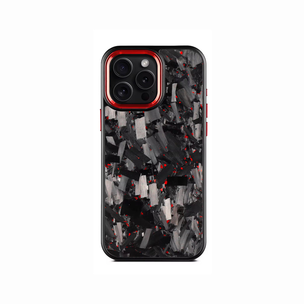 VANTA Series - Forged Carbon Fiber iPhone Case - Red | Red