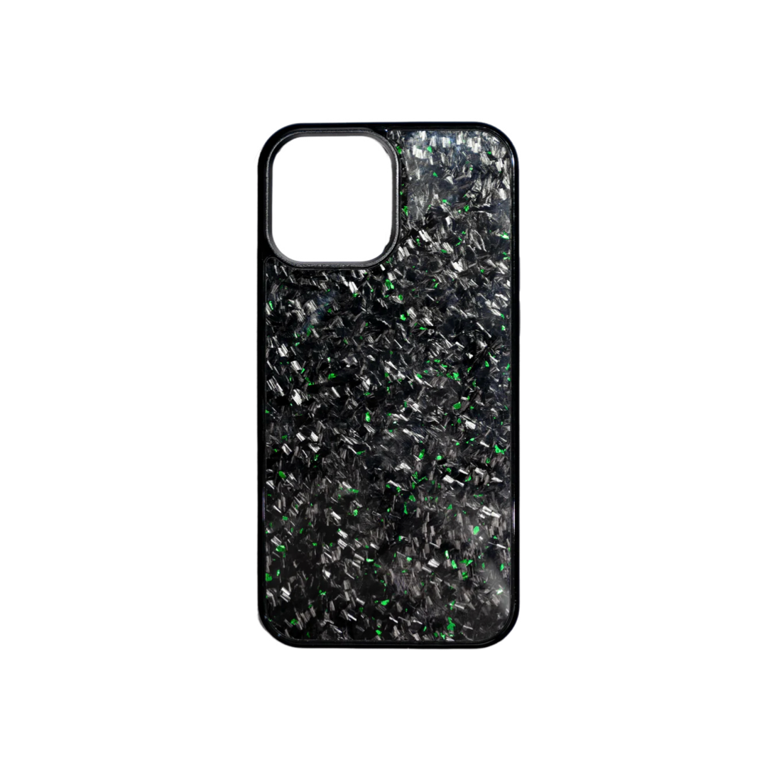 Forged Carbon Fiber iPhone Case - Green