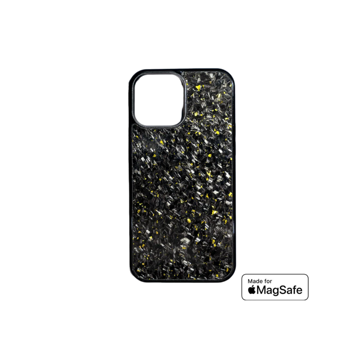 Forged Carbon Fiber iPhone Case - Gold