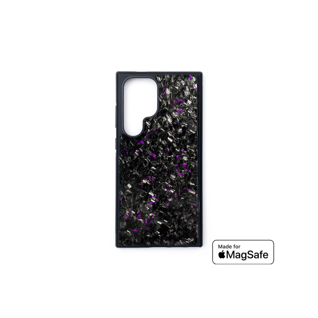 Samsung S Series Forged Carbon Fiber Phone Case - Purple